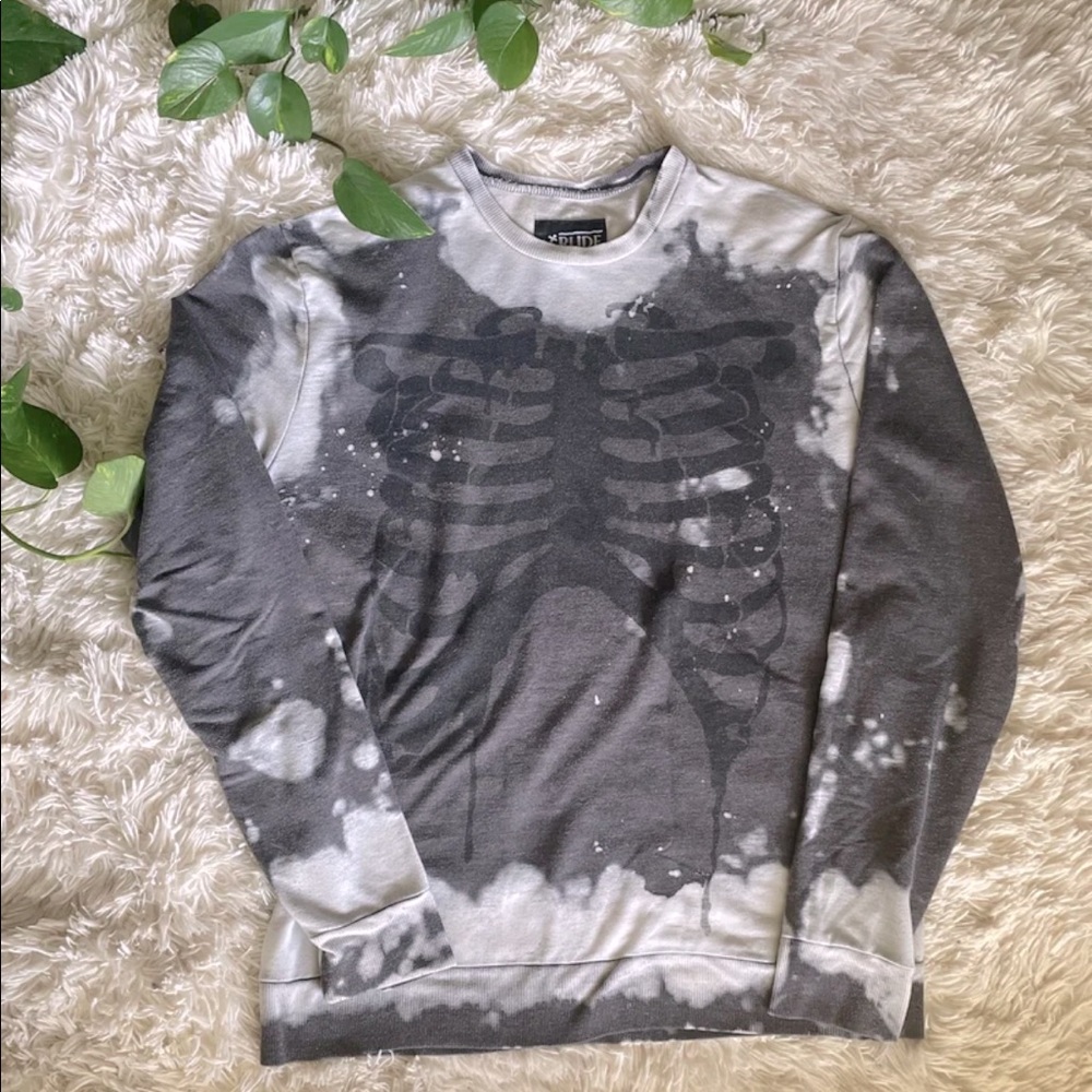 Deadstock Dyed Ribcage Crewneck